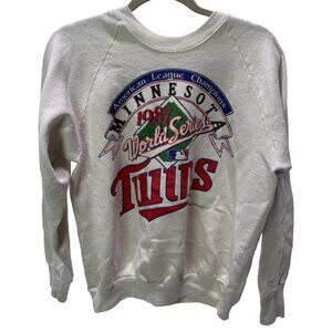 Vintage 1987 Minnesota Twins World Series Champions Sweatshirt